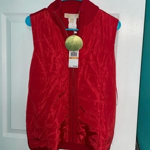 NWT Red Michael Kors Vest Small